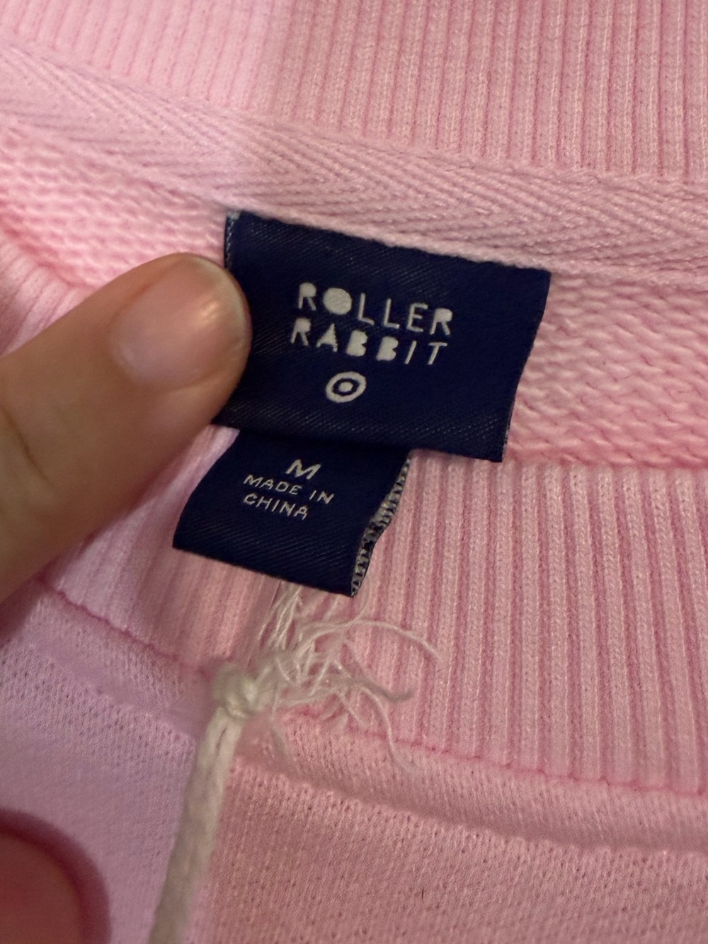 Roller Rabbit x Target Pink Sweatshirt M - Picture 3 of 5